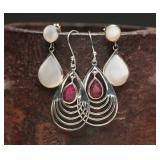 Sterling Silver Dangle Earrings (2)