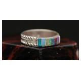 Orlando Laaleka Zuni Sterling & Opal Ring Size 8