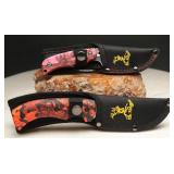 NIB Elk Ridge Hunting Knives w/Sheathes (2)