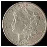 1902-O Morgan Silver Dollar