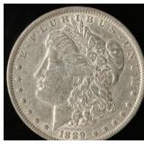 1889-O Morgan Silver Dollar