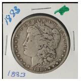 1883 Morgan Silver Dollar