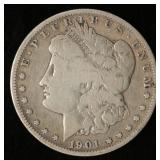 1901-S Morgan Silver Dollar