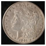 1891-O Morgan Silver Dollar