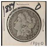 1884-O Morgan Silver Dollar