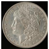 1882-O Morgan Silver Dollar