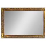 Large Ornate Gilded Frame Wall Mirror