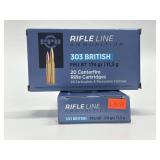 PPU Rifle Line 303 British FMJ Ammunition