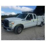 2013 F250 Gas Super Duty PK   (KEY) (TITLE)