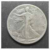 1929 S Walking Liberty Half Dollar