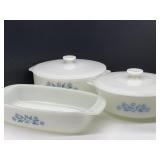 3 Dynaware glass baking dishes