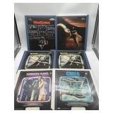 Lot of 6 Vintage Sci-Fi Videodiscs CED