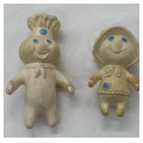 Lot of 2 Vintage Pillsbury Dough People