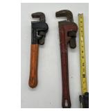 Lot of 2 Heavy Duty Wrenches