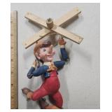 Pinocchio puppet ornament