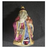 Polish Blown Glass wise Man ornament