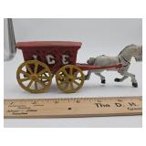 Cast Iron ice wagon