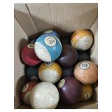 Billiard balls