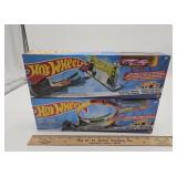 2 Hot Wheels Accessory Packs, Each With A Car