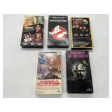 Lot of 5 Vintage Harder To Find VHS Tapes