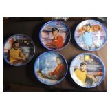 5 Star Trek Collector Plates