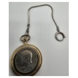 1977 Half Dollar Pocketwatch