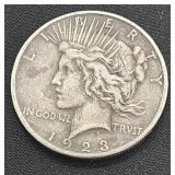 1923-D Silver Peace Dollar