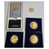 Assorted Commem. Medals;Kennedy Half Dollar