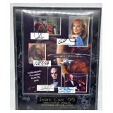 1999 Indy Con Limited Edition Autographed Display