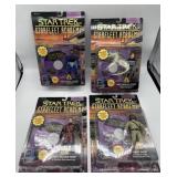 Lot of 4 Playmates Star Trek Starfleet Academy