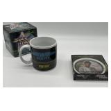 Vintage Star Trek Ceramic Mug and Plate