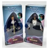 Lot of 2 Playmates Star Trek 9" Figures Limited