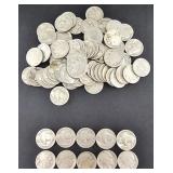 Dateless Buffalo Nickels x80