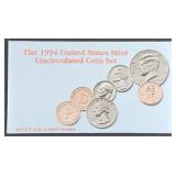 1994 Uncirculated P and D Mint Mark Set