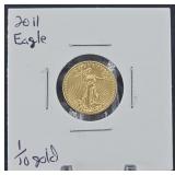 1/10 Oz 2011 Gold Eagle