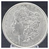 1890 Morgan Silver Dollar