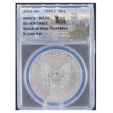 2021 MS70 Silver Eagle