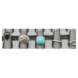 Fashion Jewelry Rings(x5)