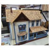 Huge Wooden Doll House & Decor Accessories