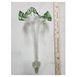 Large fluted epergne horn