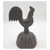 Cast Iron Hummer Rooster Weathervane Weight