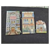 3 3D doll house books