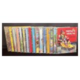 16 Vintage Lot Of Golden Books