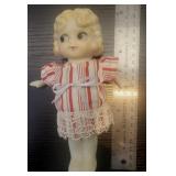 Lg Antique 7" Charlotte Penny Frozen Bisque Doll