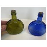 Vintage Glass Presidential bottles