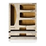 New Premium Bamboo Ziplock Storage organizer,