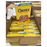 Family size Cheerios case pack of 10 (best by