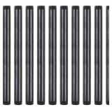 Niubid 10 Pack 3/4 Inches x 12 Inches Black