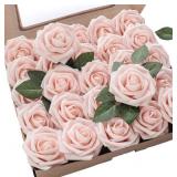 Floroom Artificial Flowers 50pcs Real Looking