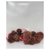 New ( 2 ) Winter Woods Cinnamon Scented Pinecones